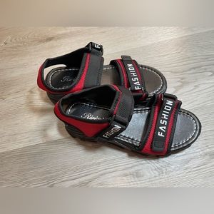 Cute Black Sandal, Size 36 (Asian Fit) - New